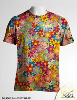 Floral T-shirt 04a