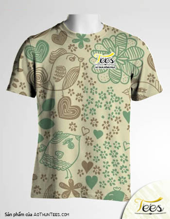 Floral T-shirt 09a