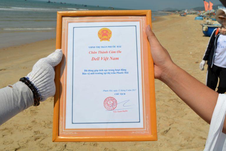 Áo thun Dell #ShoreUp - Chung tay bảo vệ bờ biển - dellshoreup24