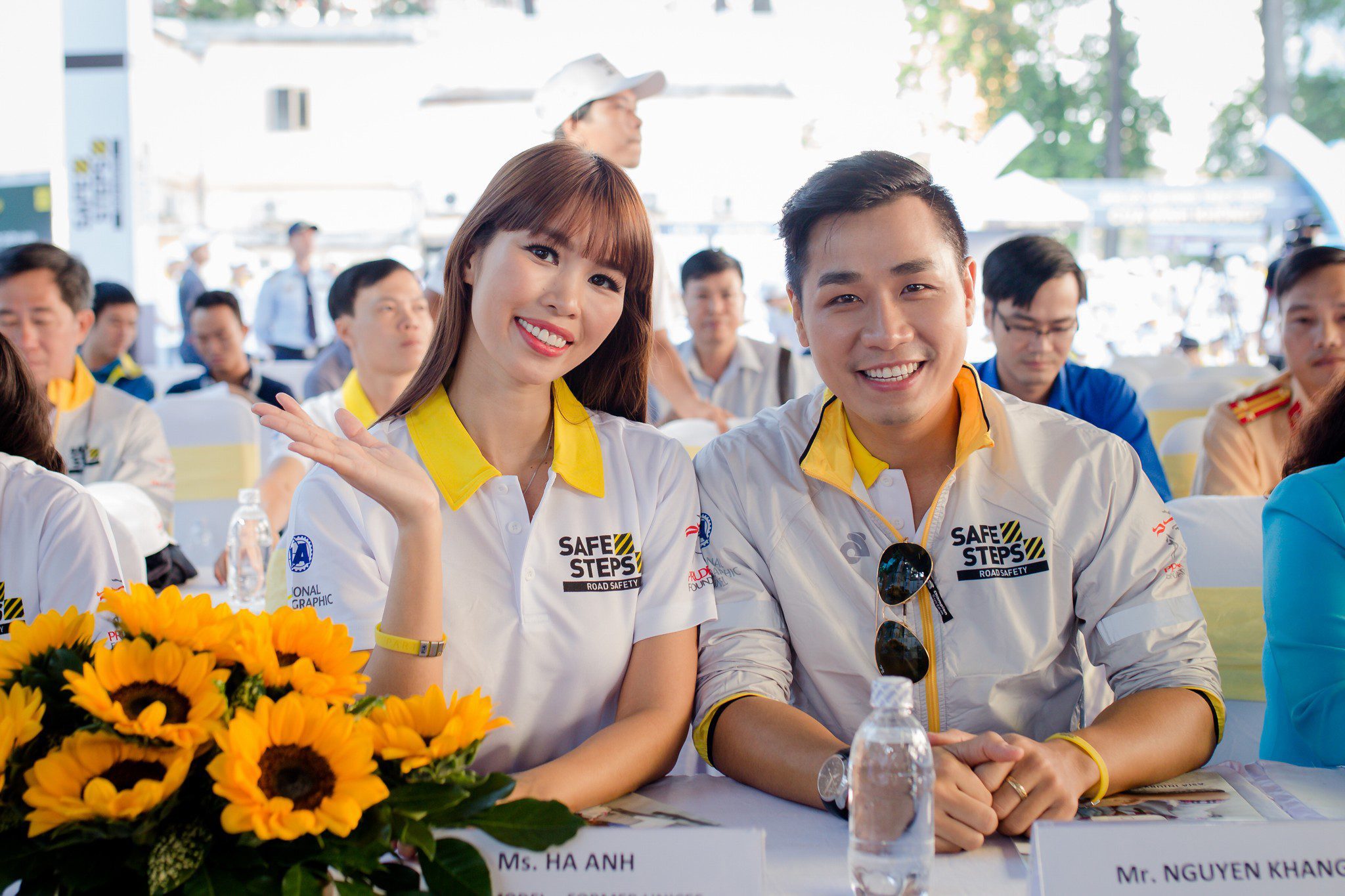 Bừng sáng sự kiện Safe Steps của Liên Hợp Quốc tại Việt Nam với áo thun sự kiện - Ao thun Safe steps Road Safety 13
