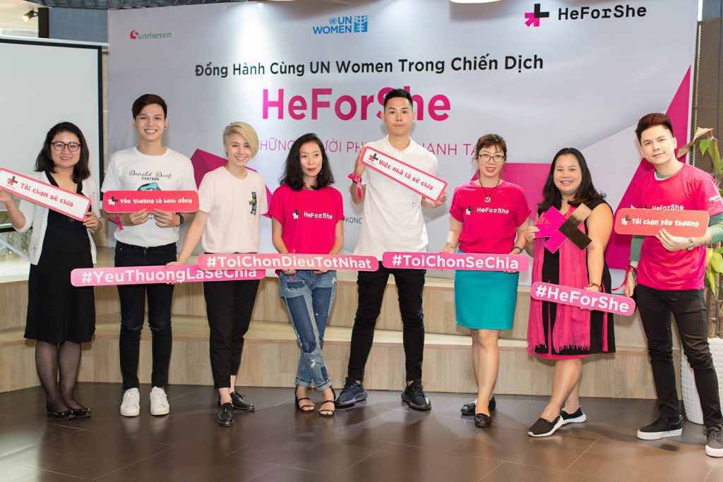 Áo thun sự kiện chiến dịch #HeForShe - UN Women Việt Nam - heforshe8
