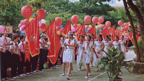 Áo thun lớp 9A5 - Trường THCS Trần Đăng Ninh - images2067350 Le dieu hanh trong ngay kha