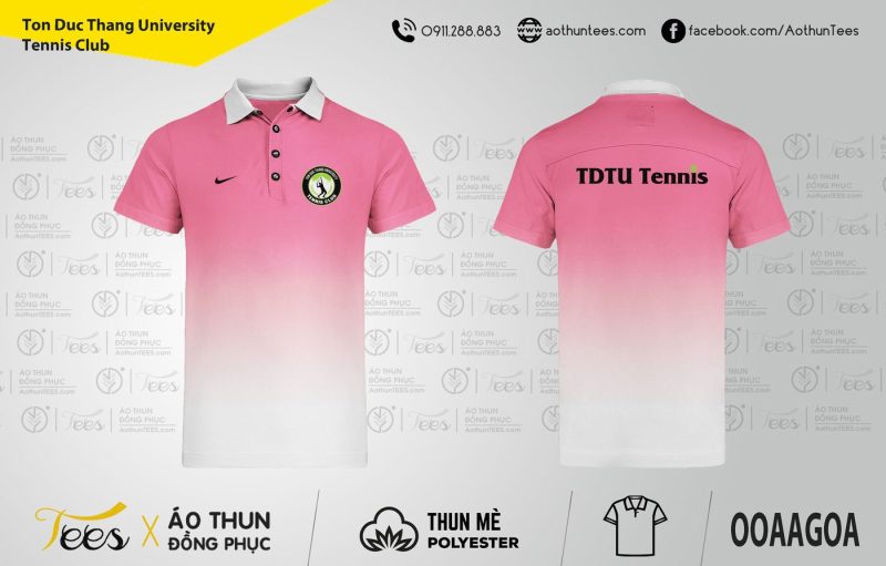 Áo thun đồng phục Ton Duc Thang University Tennis Club - 171. Tenis Club Ton Duc Thang