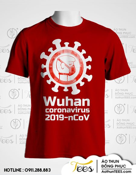 Áo thun phòng ngừa Wuhan Corona Virus 2019 - corona tshirt 2a