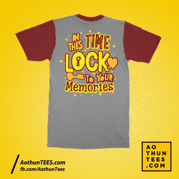 Áo thun lớp 9A1 - In this time lock to your memories - 014a
