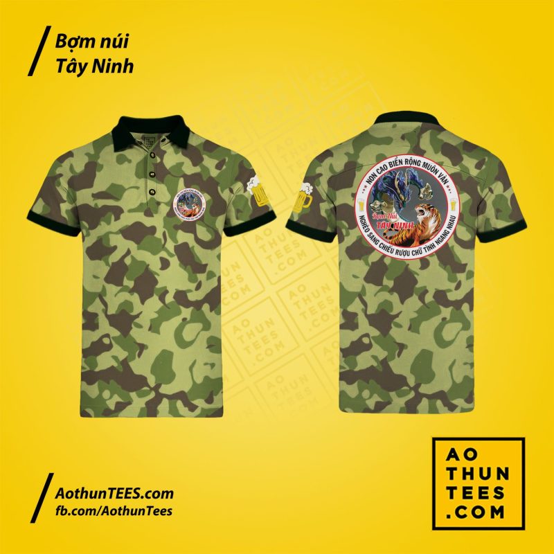 Áo thun đồng phục Bạn hữu đường xa - Bợm núi Tây Ninh - 105. Bom nui Tay Ninh ok