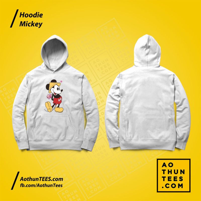 Áo hoodie Mickey - 025. Hoodie mickey Uniqlo 2