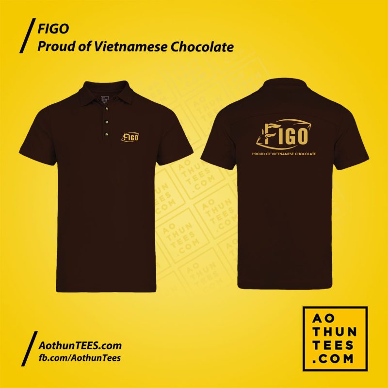 Áo thun đồng phục Figo - Tự hào Chocolate Việt - 3.Figo Vietnamese Chocolate1