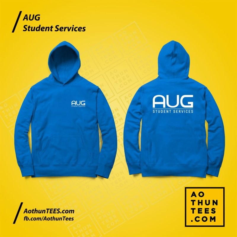 Áo hoodie đồng phục Công ty tư vấn và cung cấp các giải pháp du học chuyên nghiệp - AUG - 016. AUG student services1