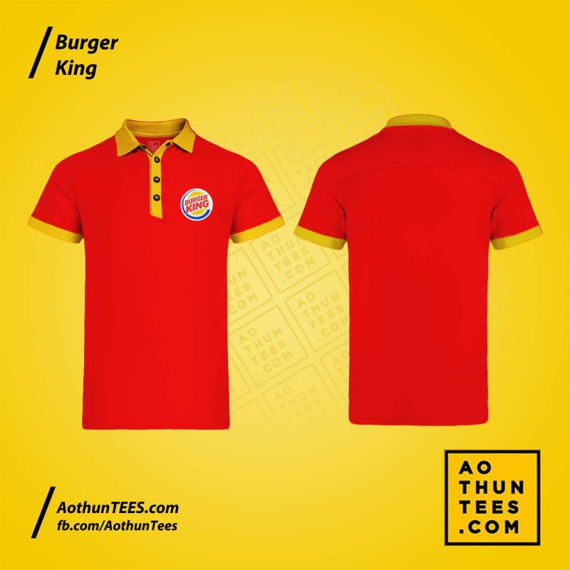 Áo thun đồng phục Burger King - burgerking