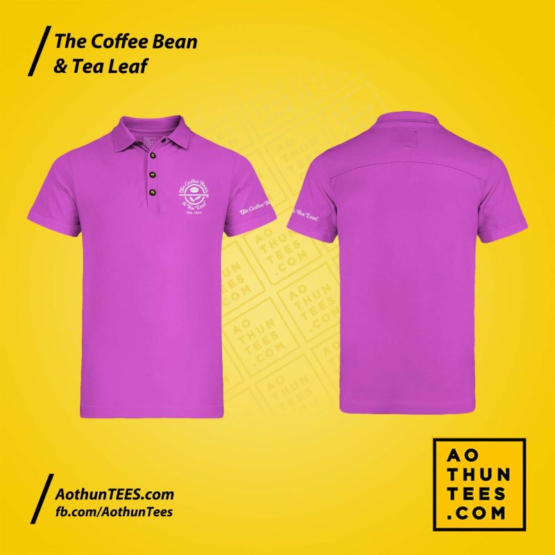 Áo thun đồng phục The Coffee Bean & Tea Leaf - thecoffeebean