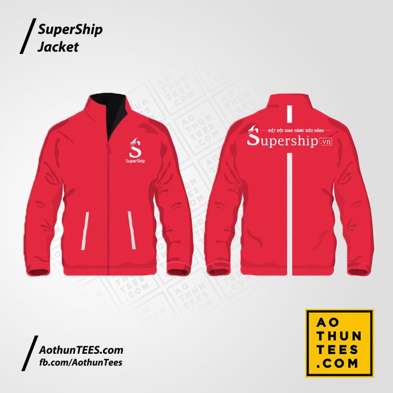 Áo khoác đồng phục shipper của SuperShip - Shipper SuperShip Jacket